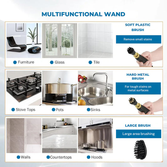 HelperinCleanliness™Handheld Steam Cleaner High Temperature Pressure Washer