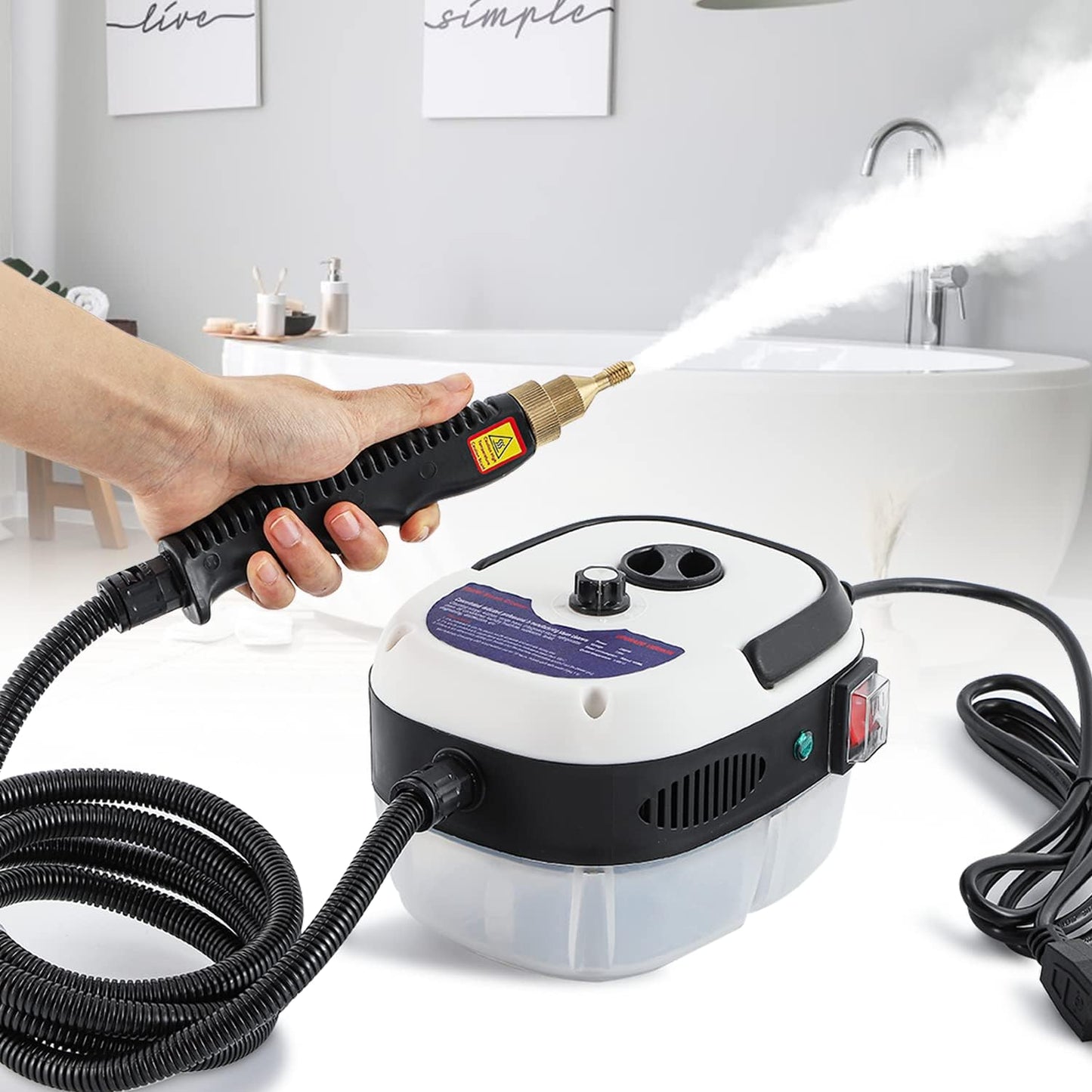 HelperinCleanliness™Handheld Steam Cleaner High Temperature Pressure Washer