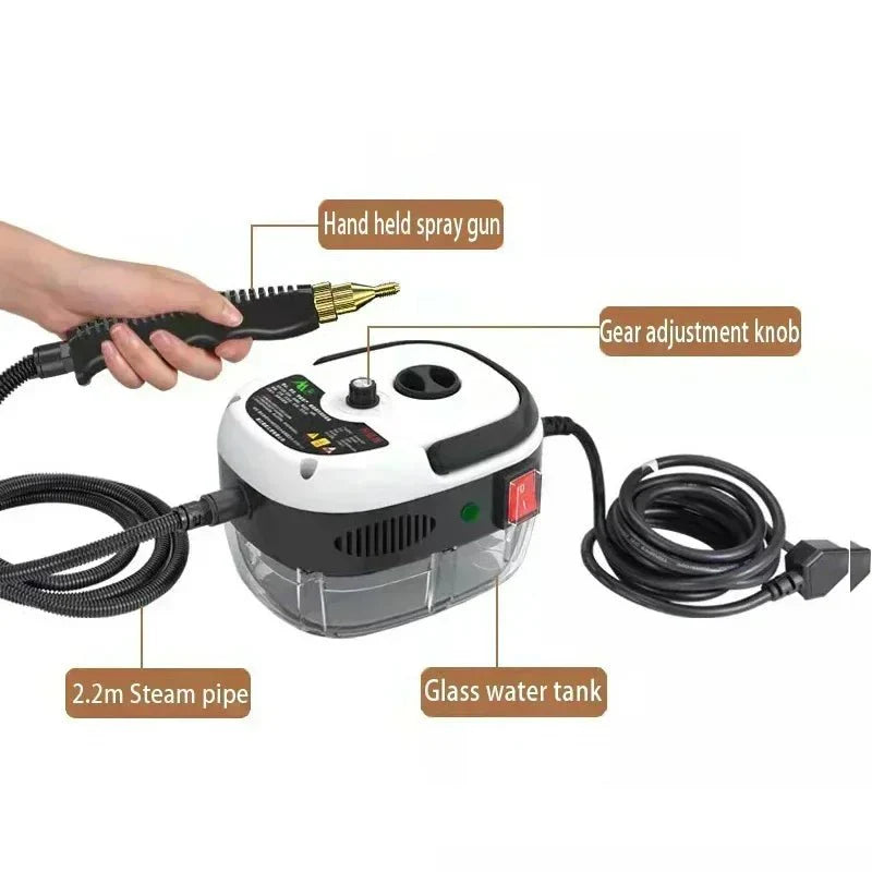HelperinCleanliness™Handheld Steam Cleaner High Temperature Pressure Washer