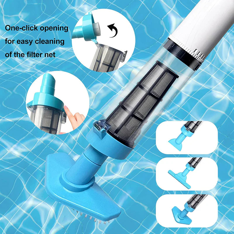 HelperinCleanliness™3   in   1   Cordless   Rechargeable   Pool   Vacuum   Cleaner