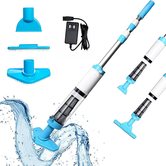 HelperinCleanliness™3   in   1   Cordless   Rechargeable   Pool   Vacuum   Cleaner