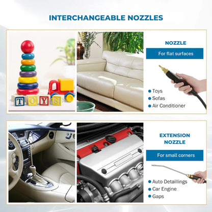 HelperinCleanliness™Handheld Steam Cleaner High Temperature Pressure Washer