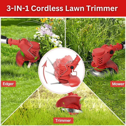 HelperinCleanliness™3-in-1 Cordless Electric Grass Lawn Mower