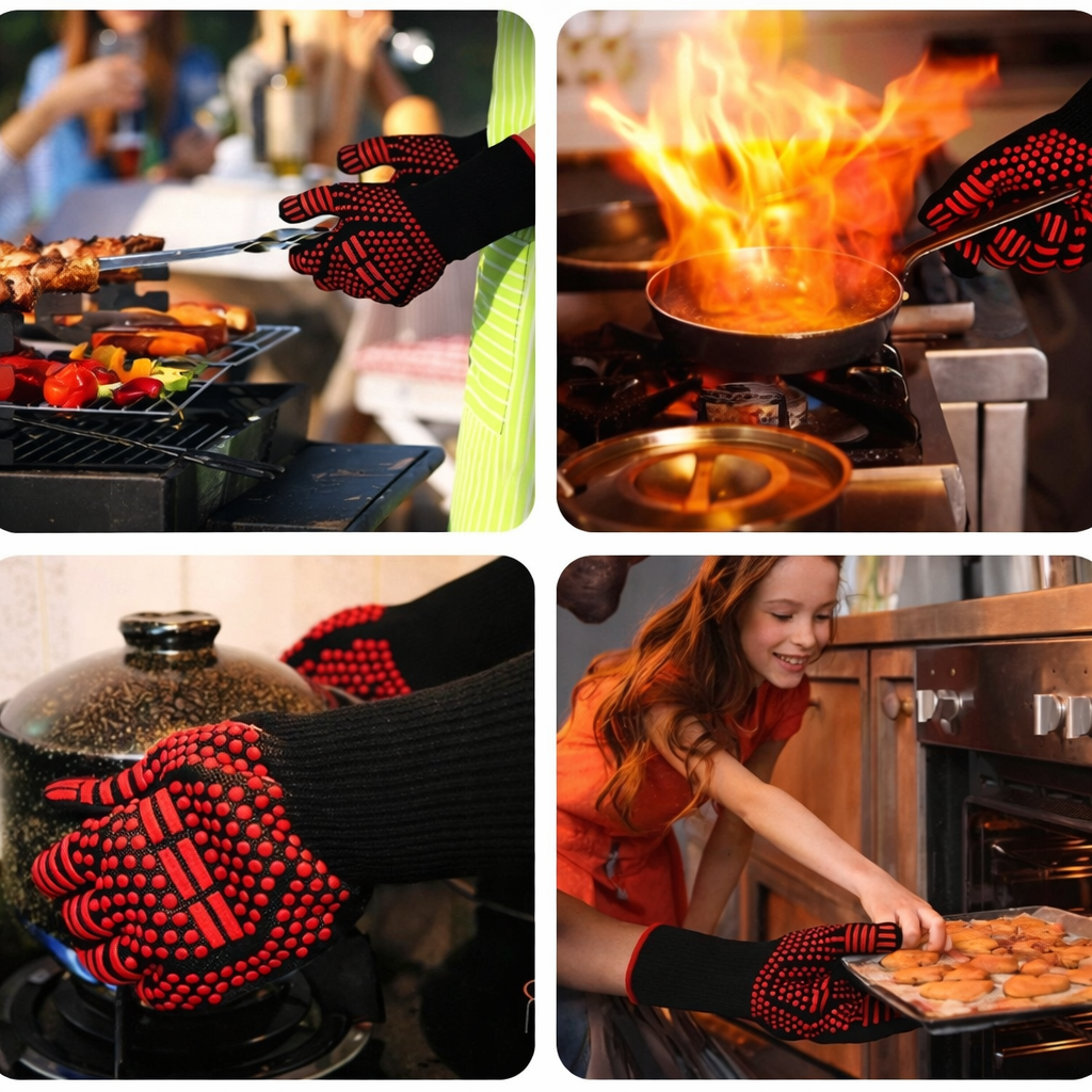 HiC™ GrillArmor Heat Gloves