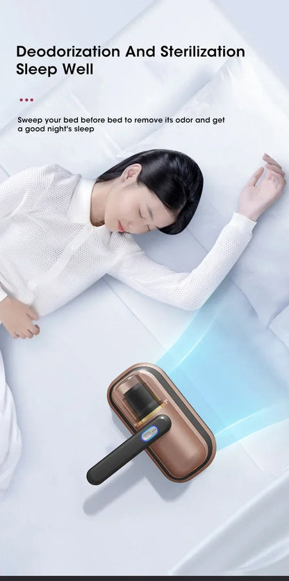 HelperinCleanliness™Cordless Mattress Vacuum Mite Remover – Deep Clean for a Healthier Home